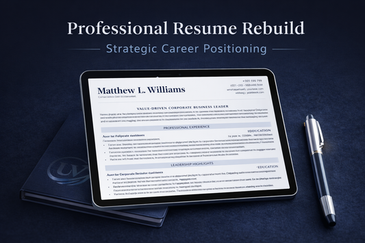 Professional Resume Rebuild
